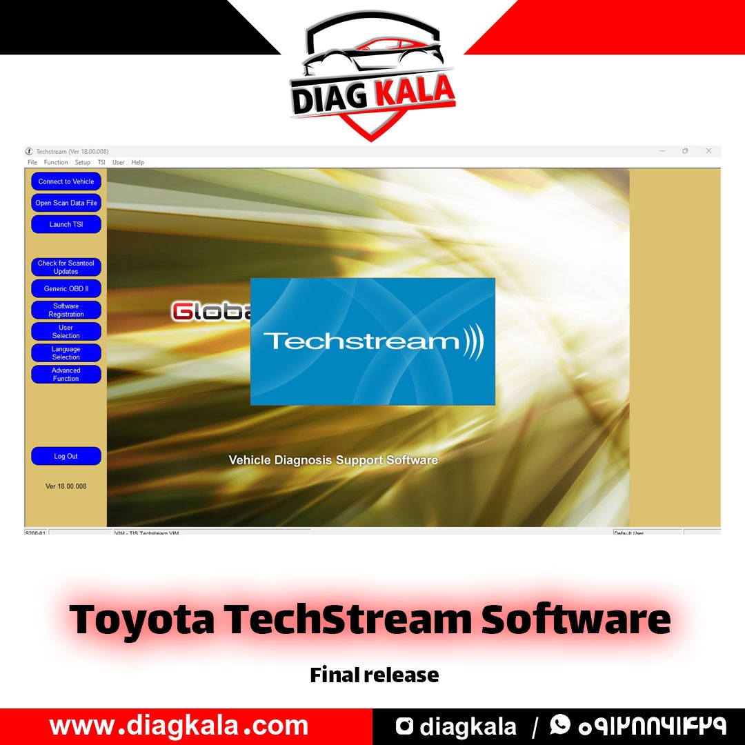 خرید و دانلود TechStream Toyota 2023