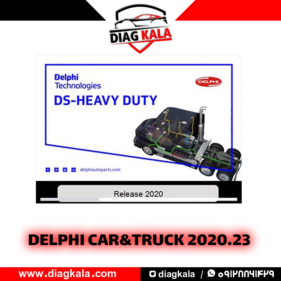 محصول نرم افزار Delphi Car&Truck 2021.11