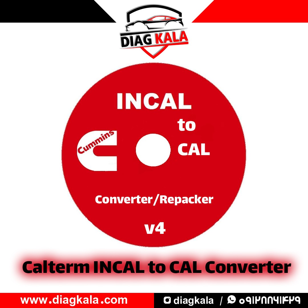 برنامه تبدیل فایل INCAL به CAL برای Calterm کامینز نسخه 4