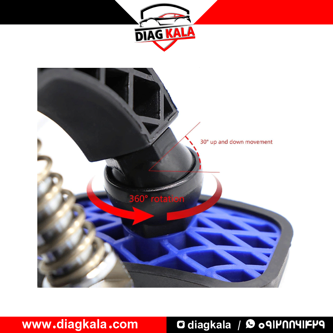 انبر تگرگ کش فایبرگلاس تک دسته ترک