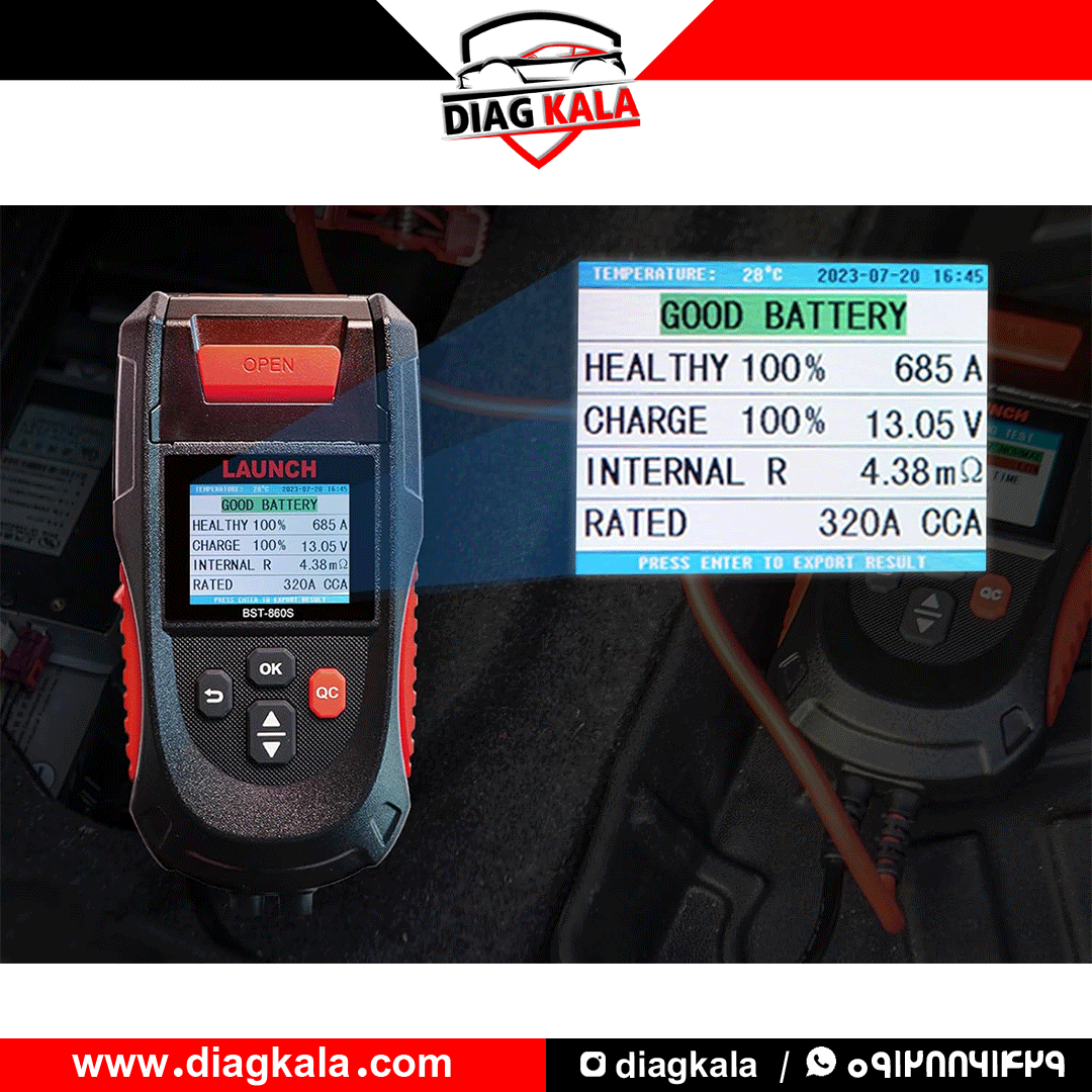 تستر باتری LAUNCH BST-860S