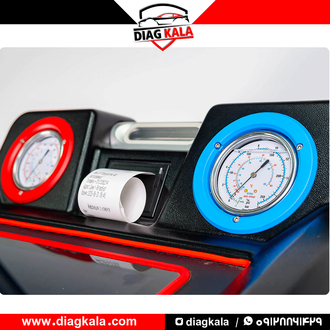 دستگاه شارژ گاز کولر Launch SmartSafe AC519 Plus