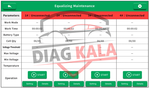 اکولایزر سلولی باتری SmartSafe EB240 EV