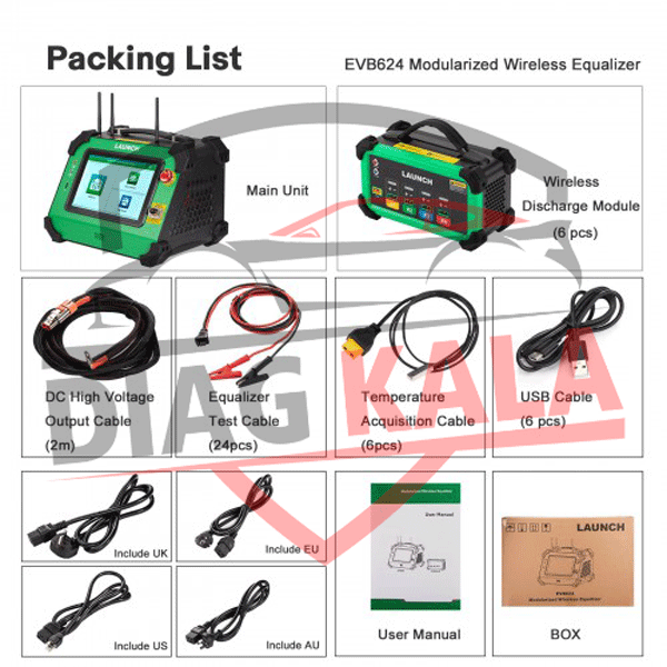 اکولایزر بی سیم خودرو برقی SmartSafe EVB624