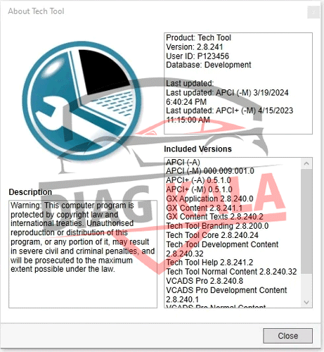 نرم افزار Volvo TechTool نسخه 2.8.241